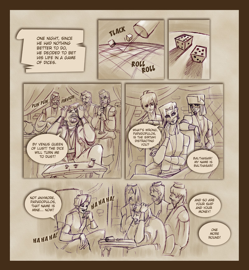 The Pirate Balthasar - cartoon comics, webcomic, free online comic, comics read online